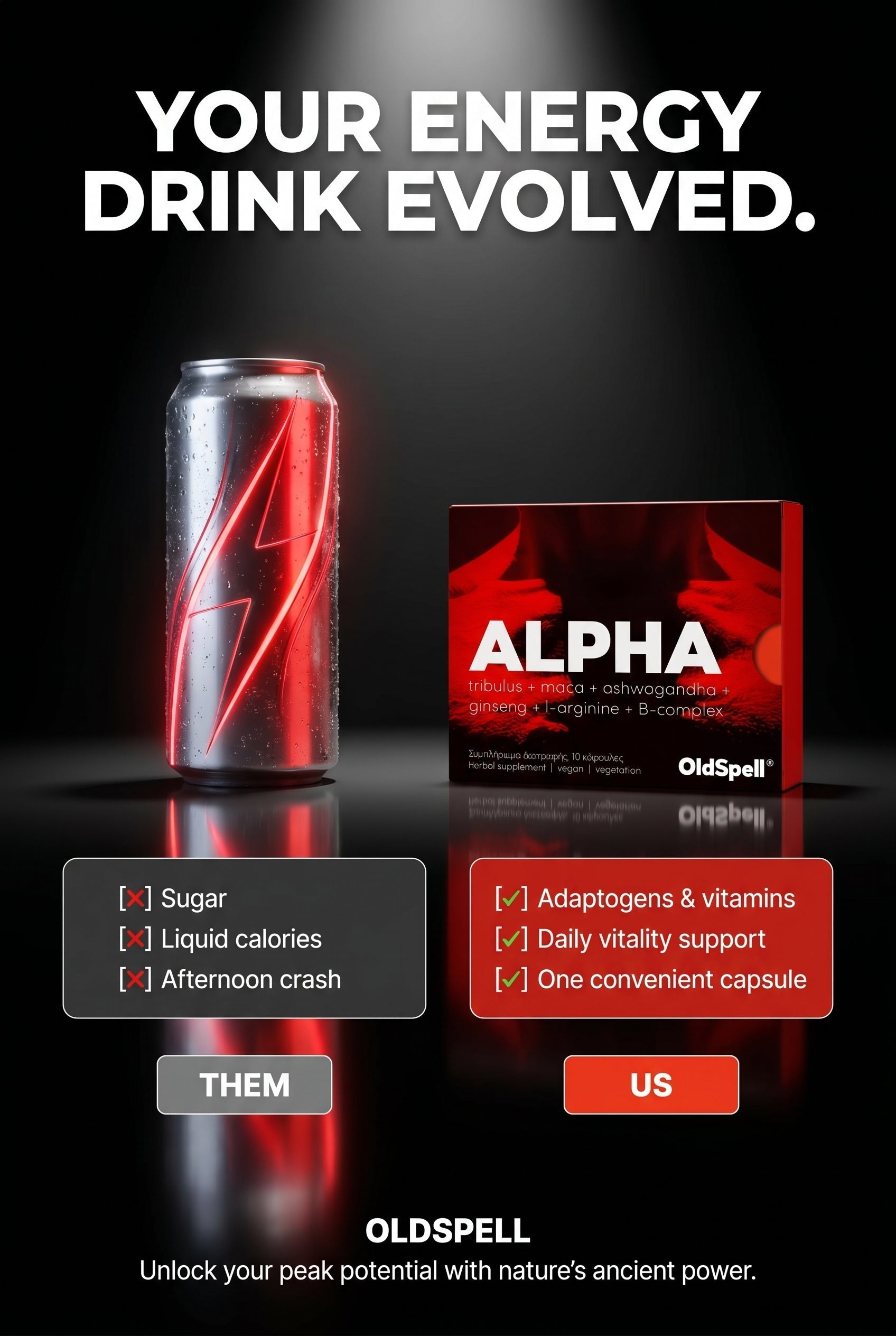 The Energy Drink for Men Who Don't Drink Energy Drinks