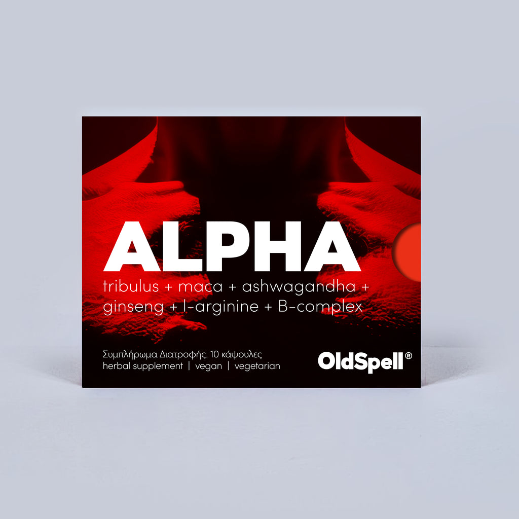 OldSpell ALPHA. Natural Supplement for men