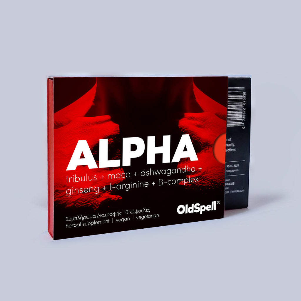 OldSpell ALPHA. Natural Supplement for men