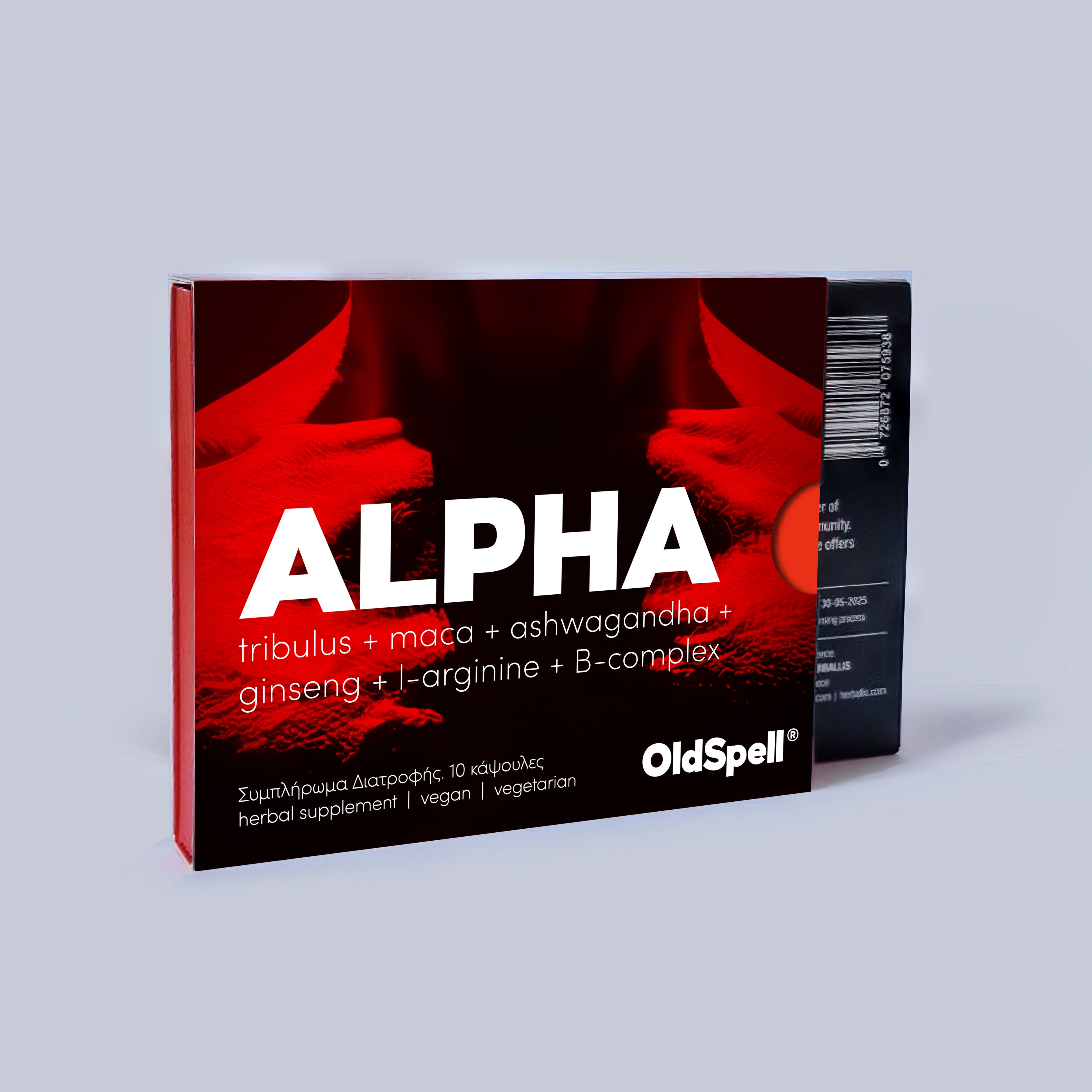 OldSpell ALPHA. Natural Supplement for men