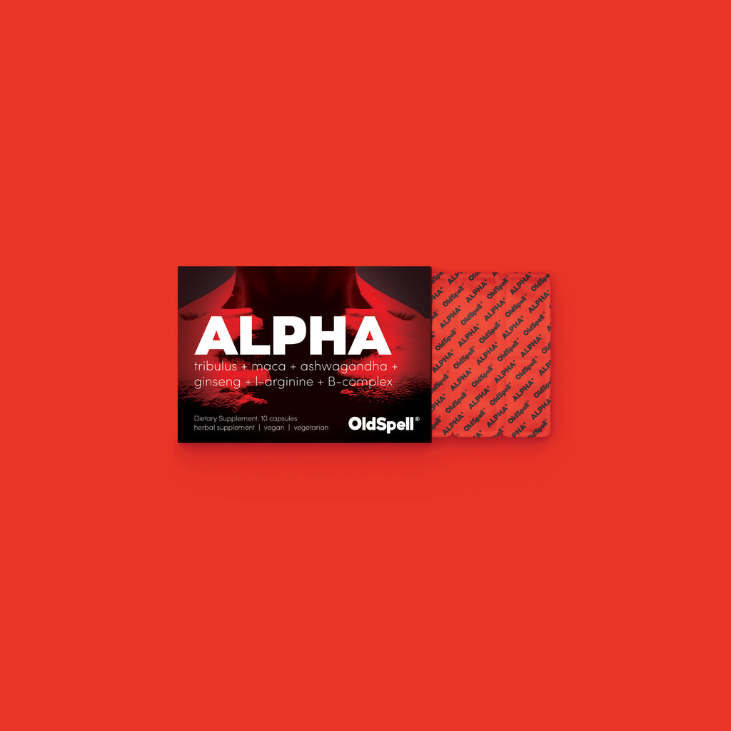 OldSpell ALPHA. Natural Supplement for men