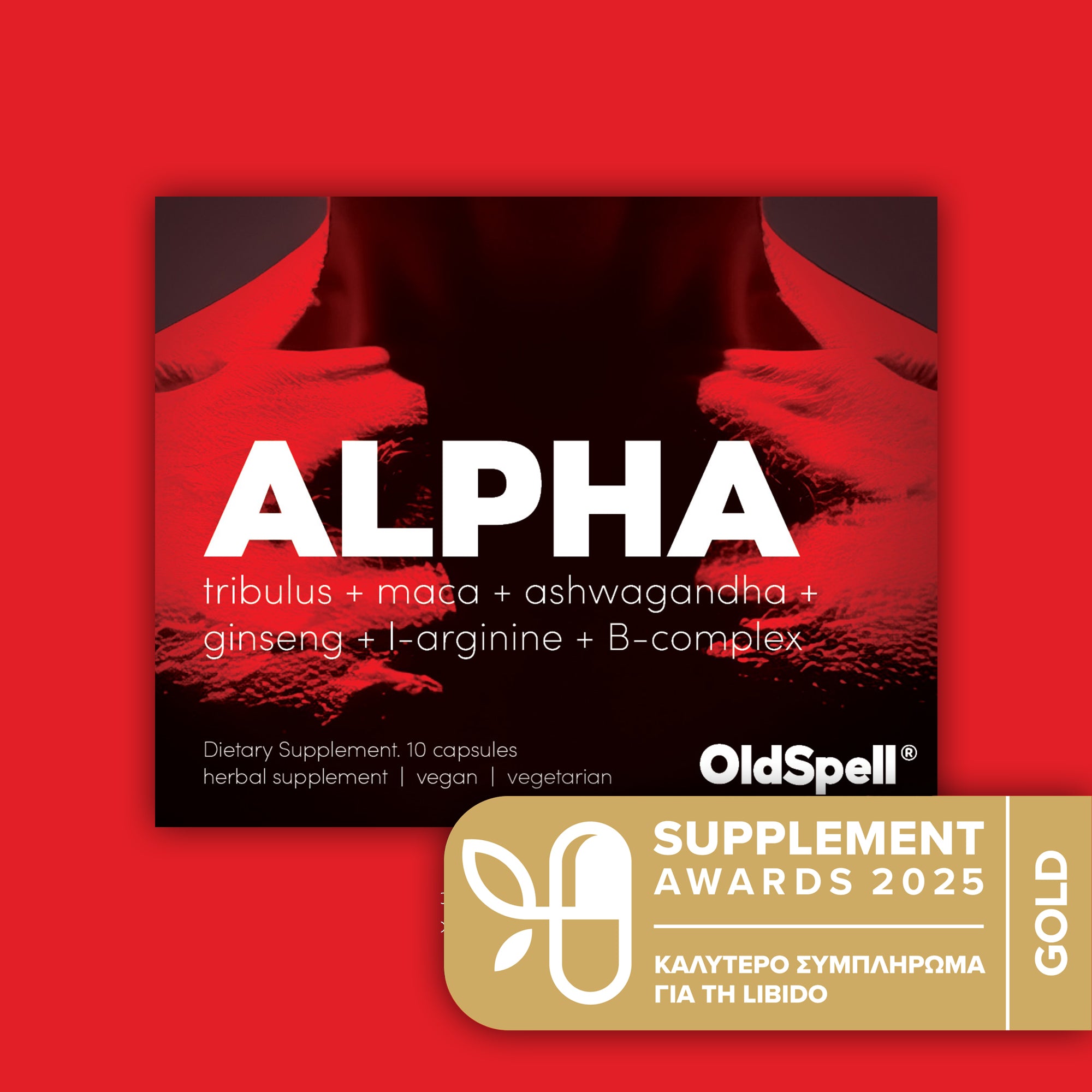 OldSpell ALPHA. Natural Supplement for men